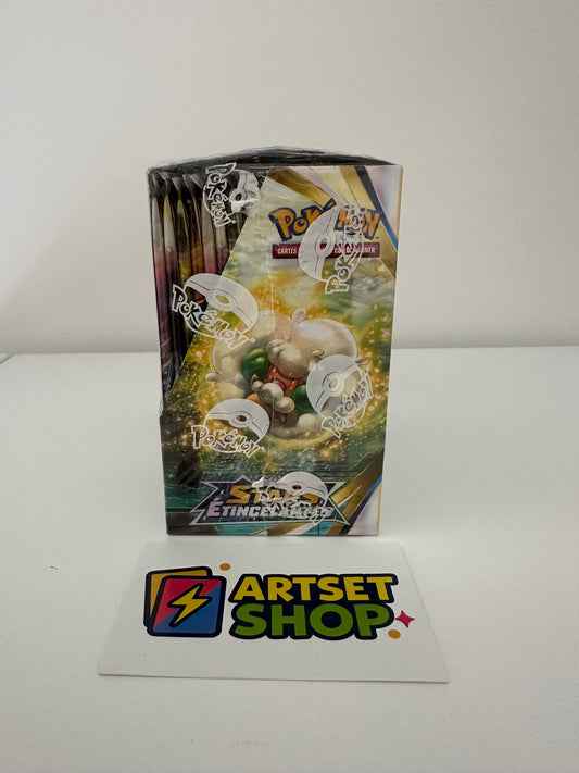 Display Pokémon Stars Étincelantes EB9 - Vue latérale du packaging scellé