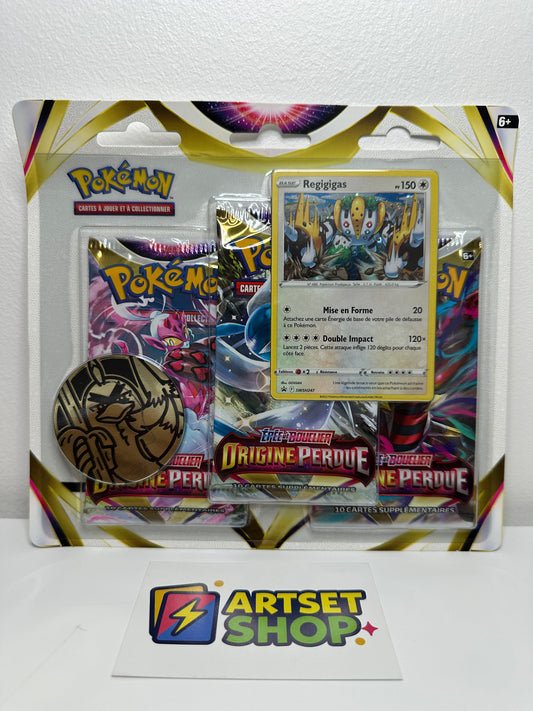 Tripack Regigigas EB11 Origine Perdue - Coffret scellé français