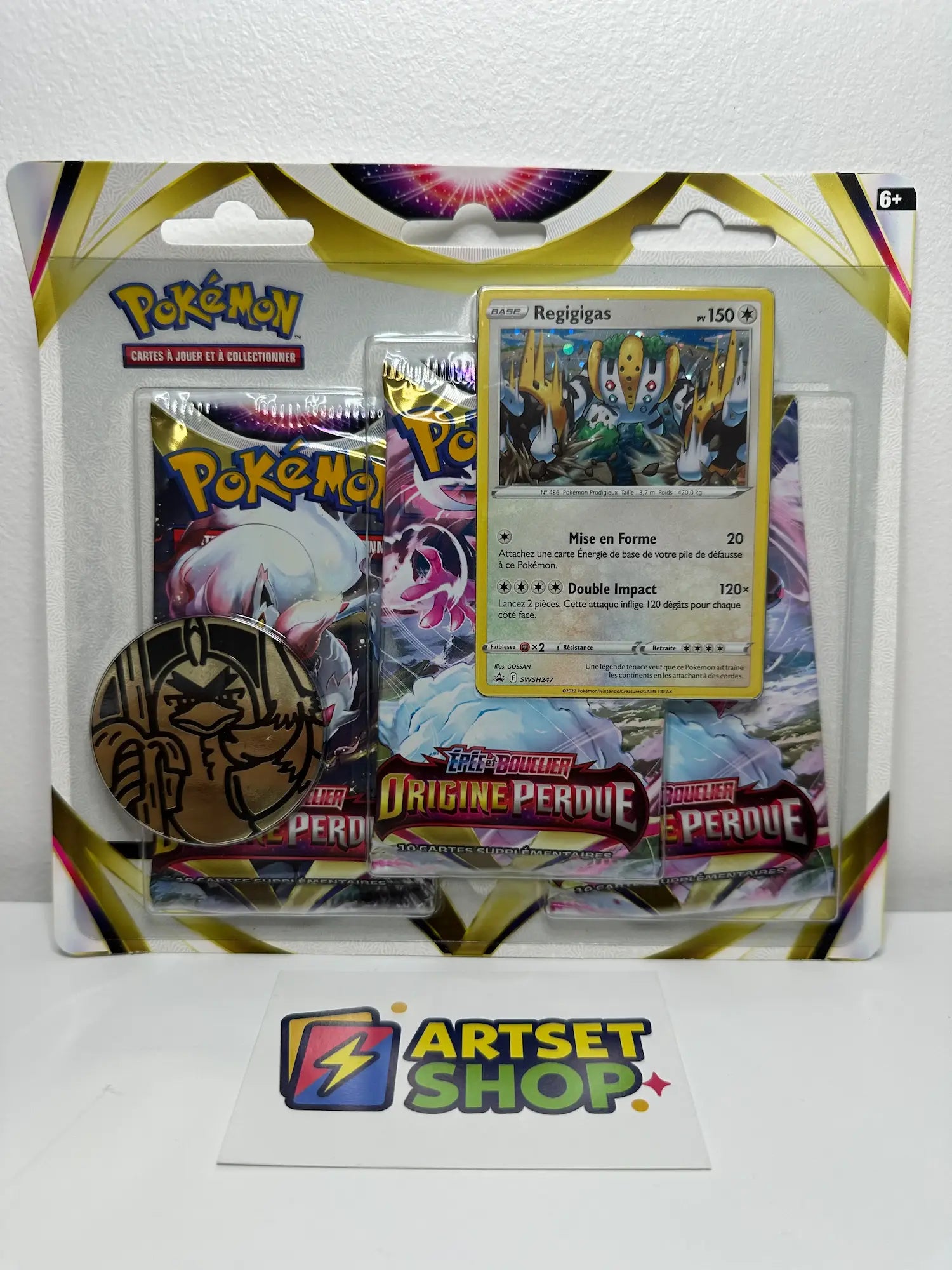 Tripack Regigigas EB11 Origine Perdue - Coffret scellé français