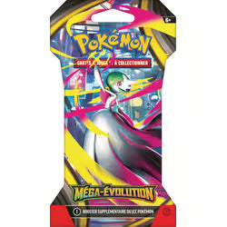 Booster Pokémon ME01 Méga-Evolution - 10 cartes aléatoires français
