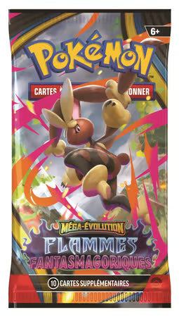 Coffret display Pokémon ME02 Flammes Fantasmagoriques - 36 packs de cartes en français - Booster Lockpin