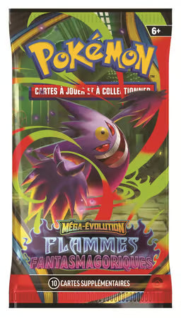 Display complet Pokémon Méga-Evolution Flammes Fantasmagoriques - 36 boosters français - Booster Ectoplasma