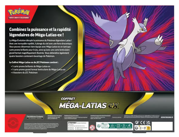 ME01 : Coffret Méga-Latias-ex - Méga-Evolution - FRANCAIS - ARTSET SHOP