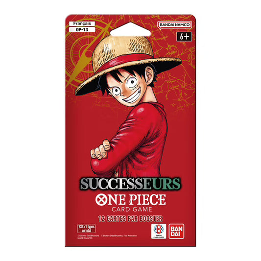 One Piece Card Game - Booster OP-13 Successeurs (1 Booster aléatoire) - FR