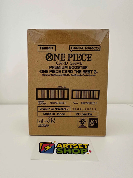 One Piece Card Game - Case Premium PRB-02 The Best vol.2 (20 Boosters) - FR