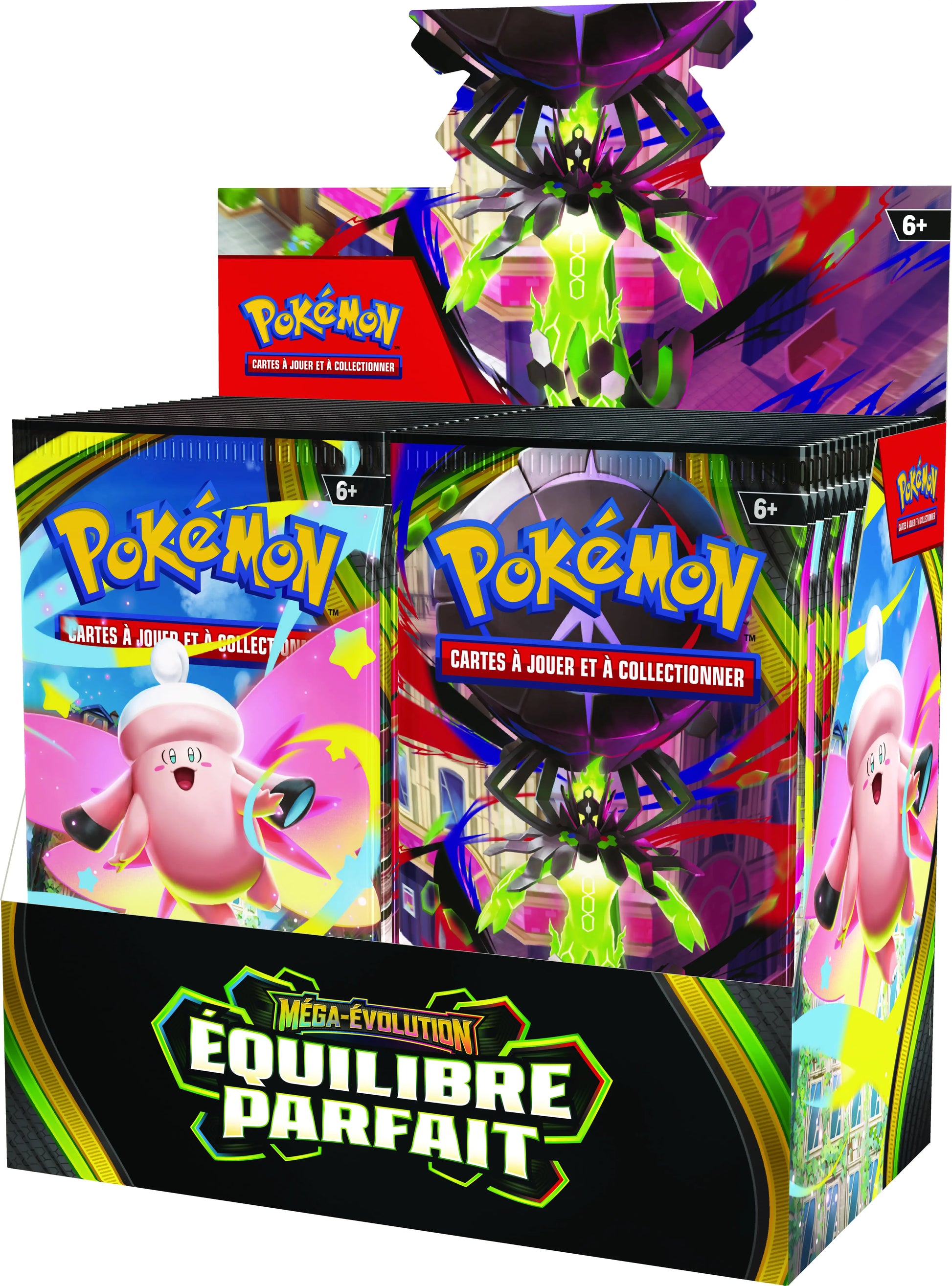 Display scellé Pokémon ME03 Méga-Évolution Équilibre Parfait 36 boosters français