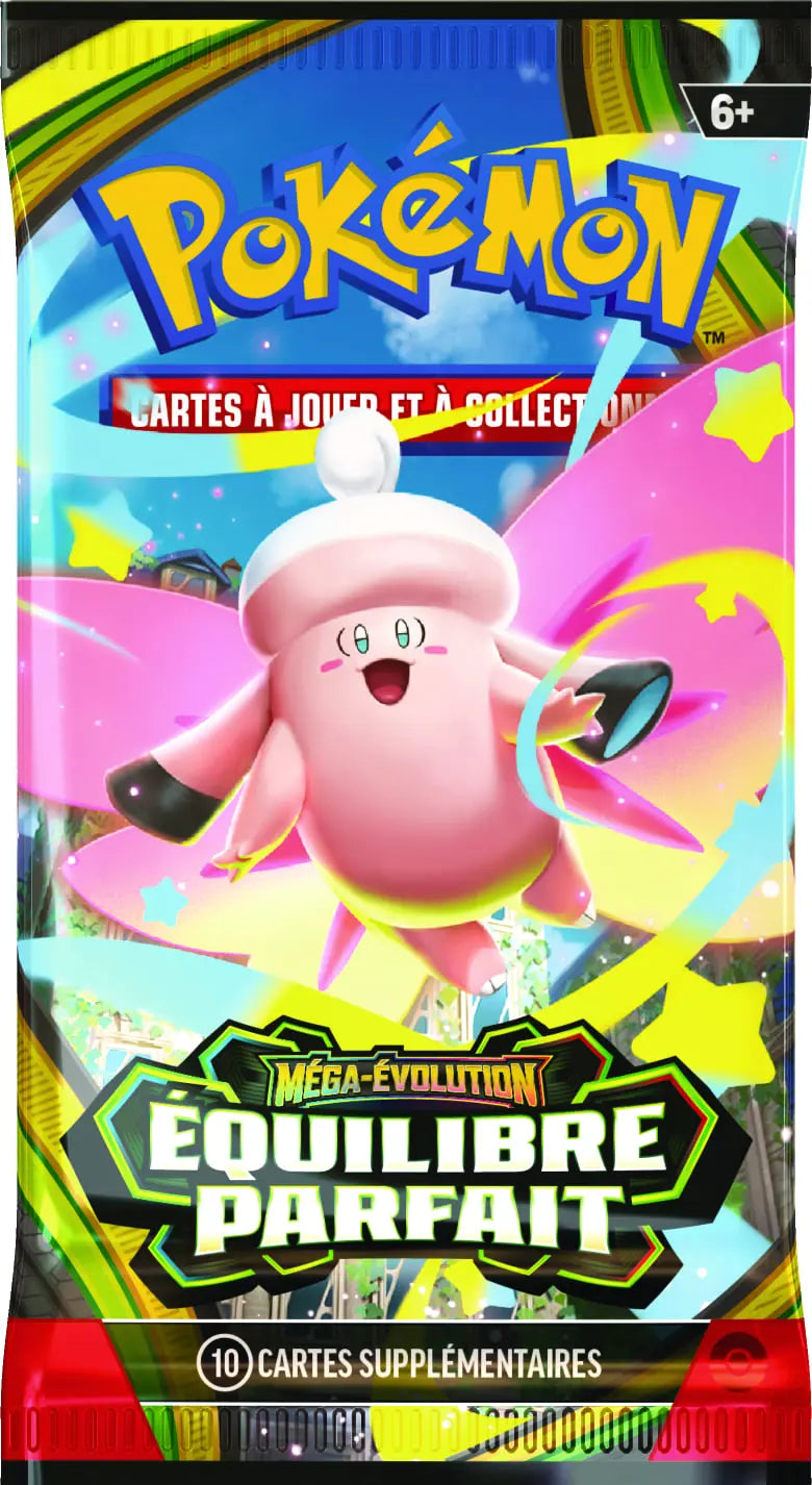 Contenu display Pokémon ME03 - 36 boosters Méga-Évolution Équilibre Parfait