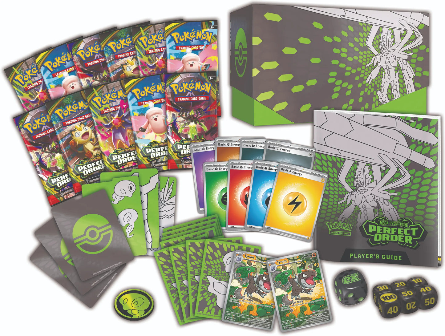 Contenu complet ETB Pokemon ME03 Méga-Evolution Équilibre Parfait – Tous les composants inclus