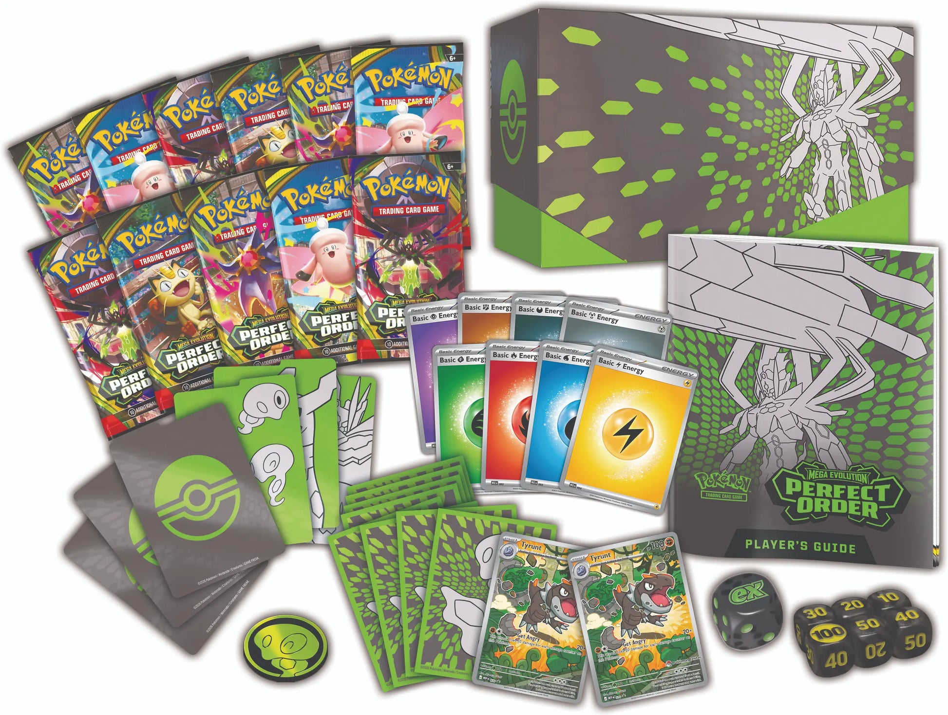Contenu complet ETB Pokemon ME03 Méga-Evolution Équilibre Parfait – Tous les composants inclus
