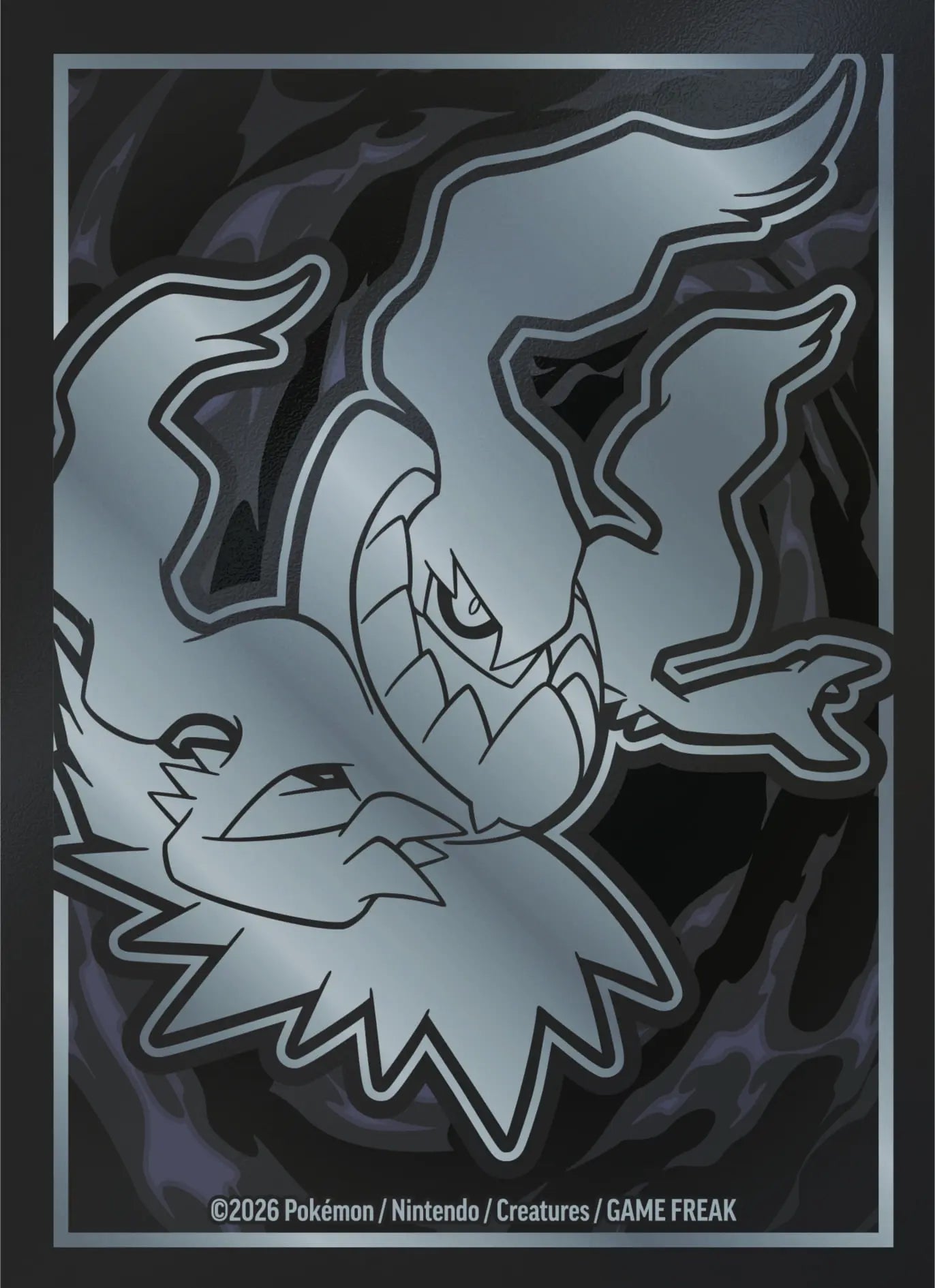 Protège-cartes Pokémon ME05 Méga-Évolution Nuit Noire - sleeves incluses dans l'ETB