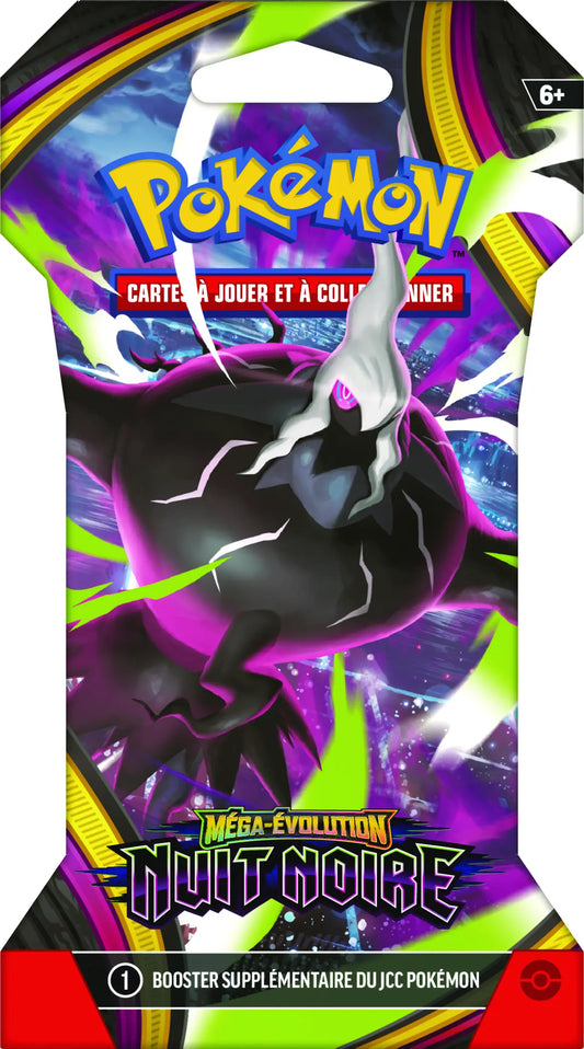 Sleeved Booster Pokémon ME05 Méga-Évolution Nuit Noire - Méga-Darkrai-ex - JCC français