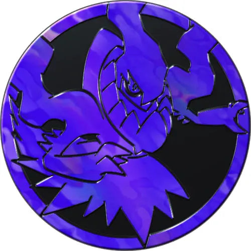 Pièce Nuit Noire 42mm Pokémon ME05 Méga-Évolution - coin ETB JCC français