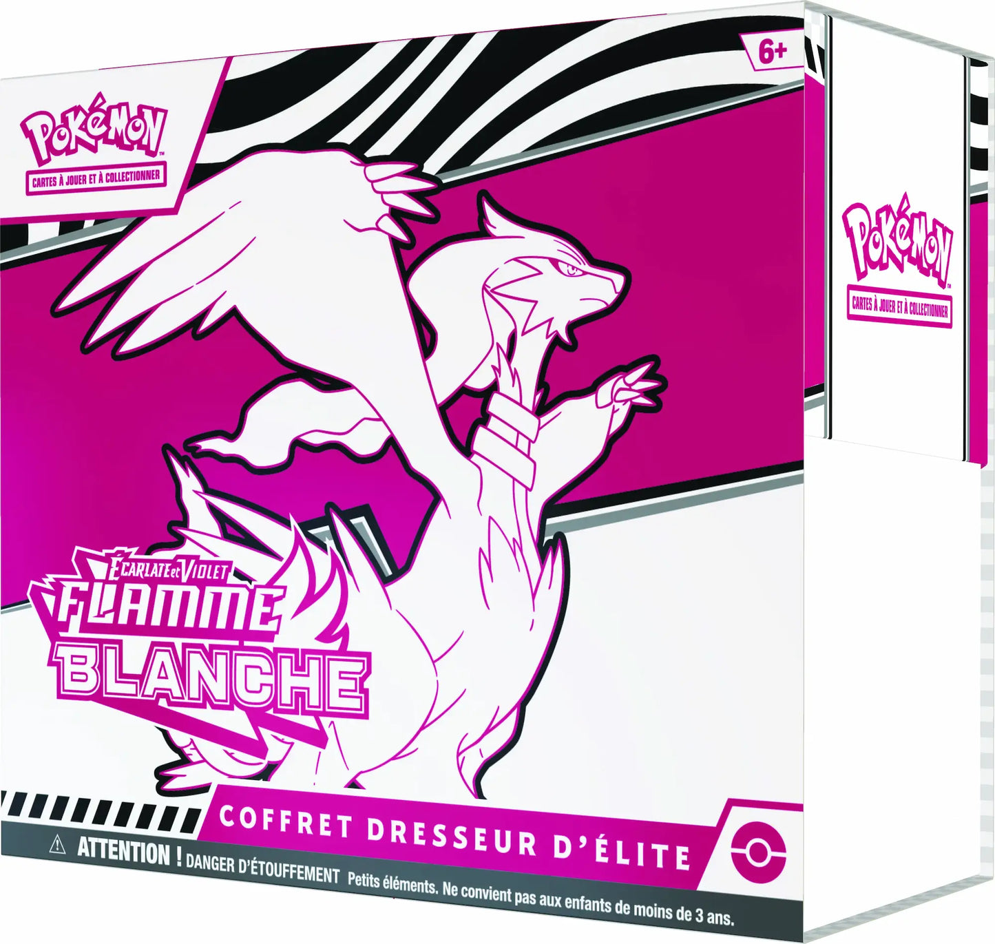 EV 10.5 : Coffret Dresseur d'Élite - ETB- Écarlate et Violet - Flamme Blanche - FRANCAIS