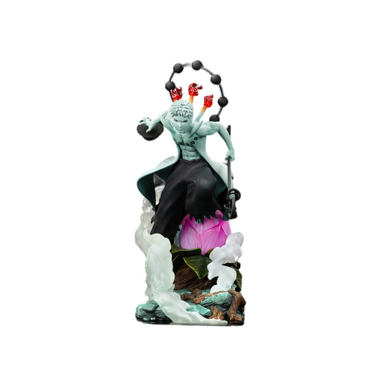 Statue résine Six Paths Obito Ikigai NARUTO SHIPPUDEN vue de face par Tsume