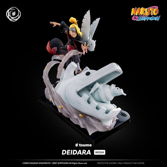 Statue Tsume Deidara Ikigai vue principale résine premium 1/6 Naruto Shippuden