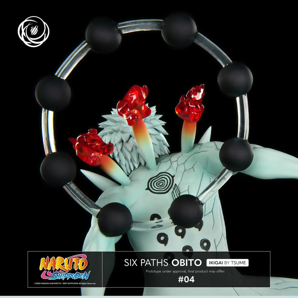 Statue collector Tsume Obito Six Paths Ikigai vue arrière sculpture premium 1/6