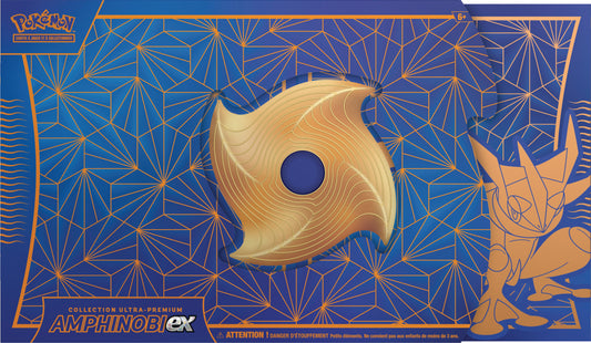 Boîte Collection Pokémon Amphinobi-ex Ultra-Premium française