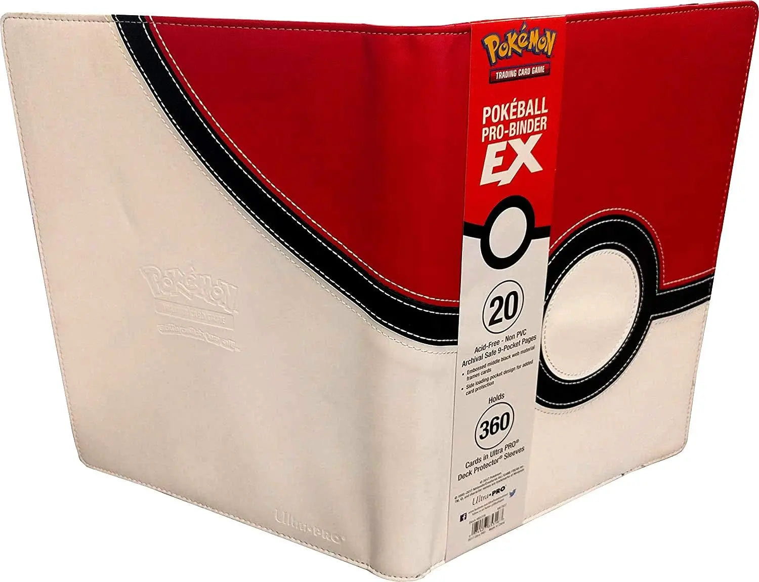 Ultra Pro Pokémon Poké Ball Pro-Binder EX - classeur 9 pochettes 360 cartes sans PVC