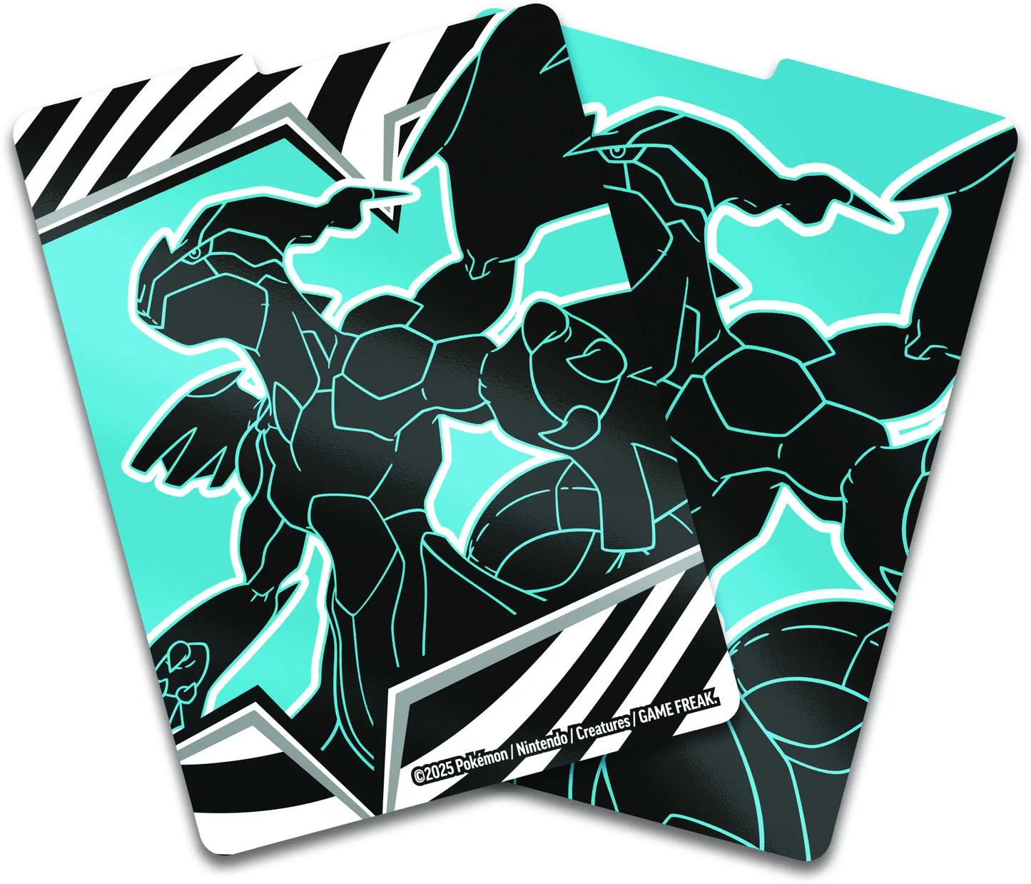 Ensemble des séparateurs de cartes collector du coffret Foudre Noire