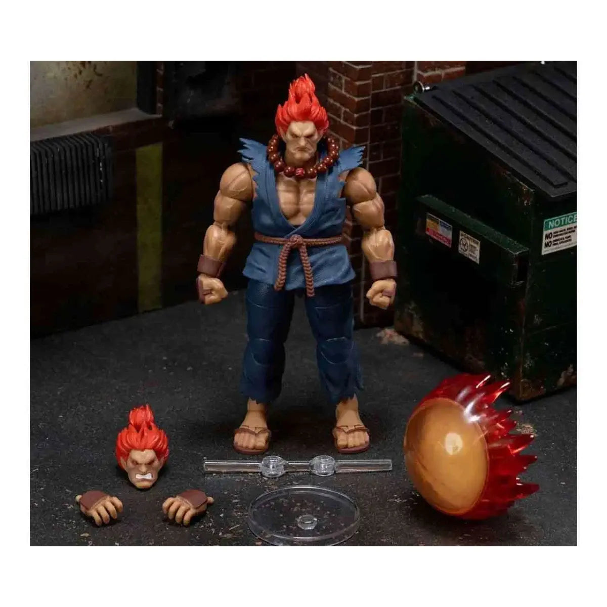 Accessoires Akuma - mains hadoken et effets spéciaux