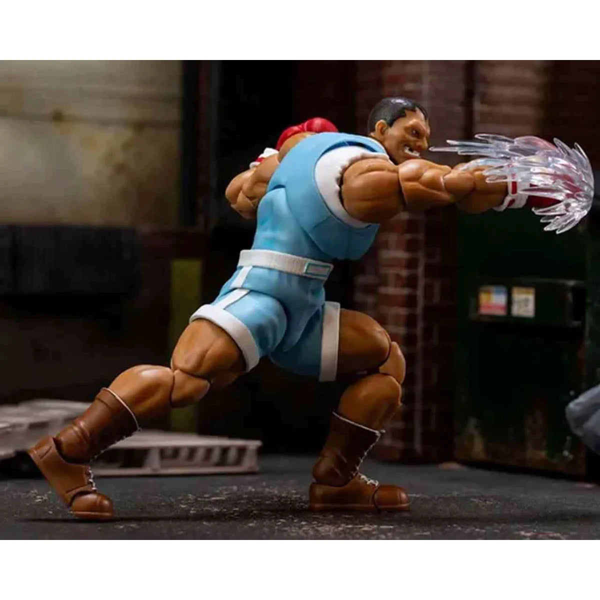 Figurine articulée Balrog boxeur Street Fighter - collection deluxe 1:12