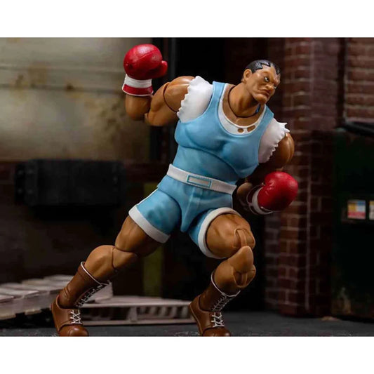Figurine articulée Balrog Street Fighter 2 - pose de combat dynamique