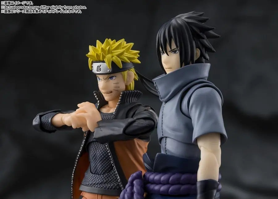 Figurine Naruto Uzumaki S.H.Figuarts - Naruto avec Sasuke