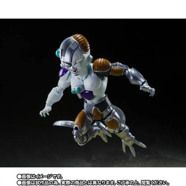 Figurine Mecha Frieza Freezer S.H.Figuarts Bandai - position attaque prothèses robotiques corps reconstruit Dragon Ball Z